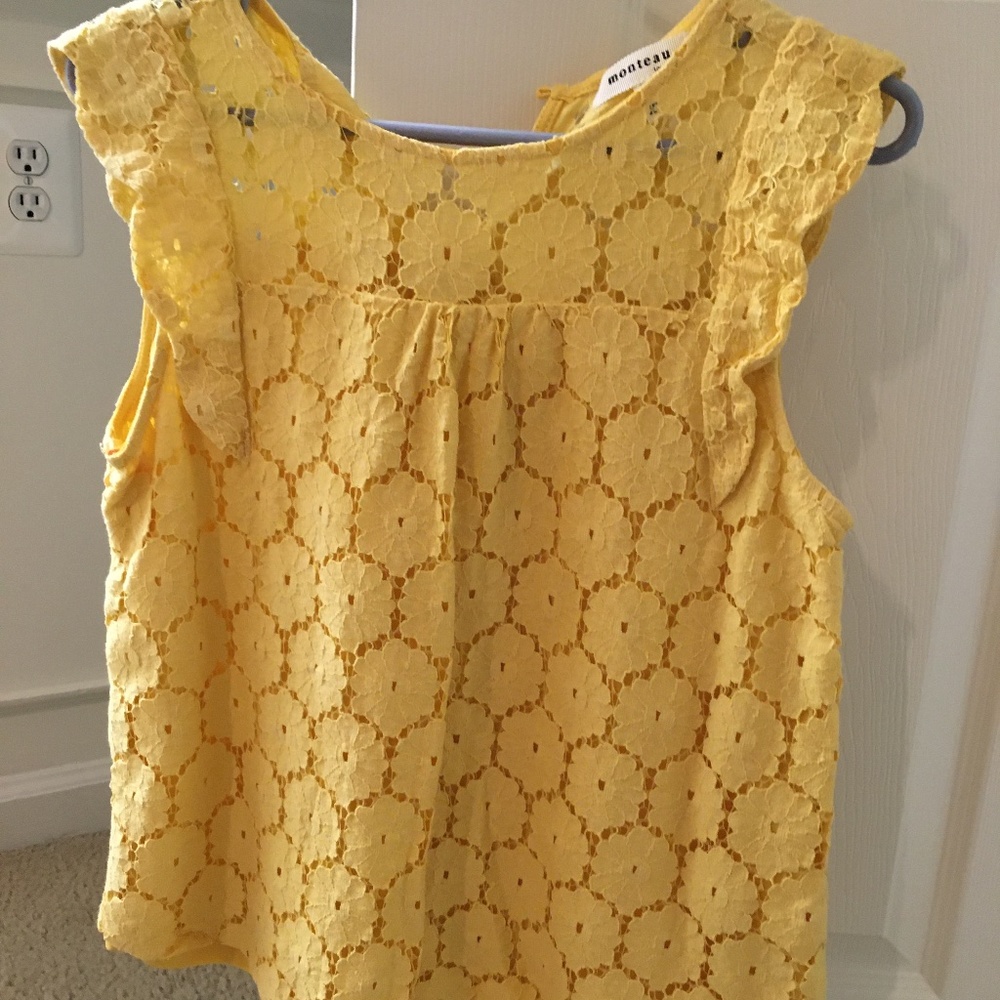 Yellow tank top